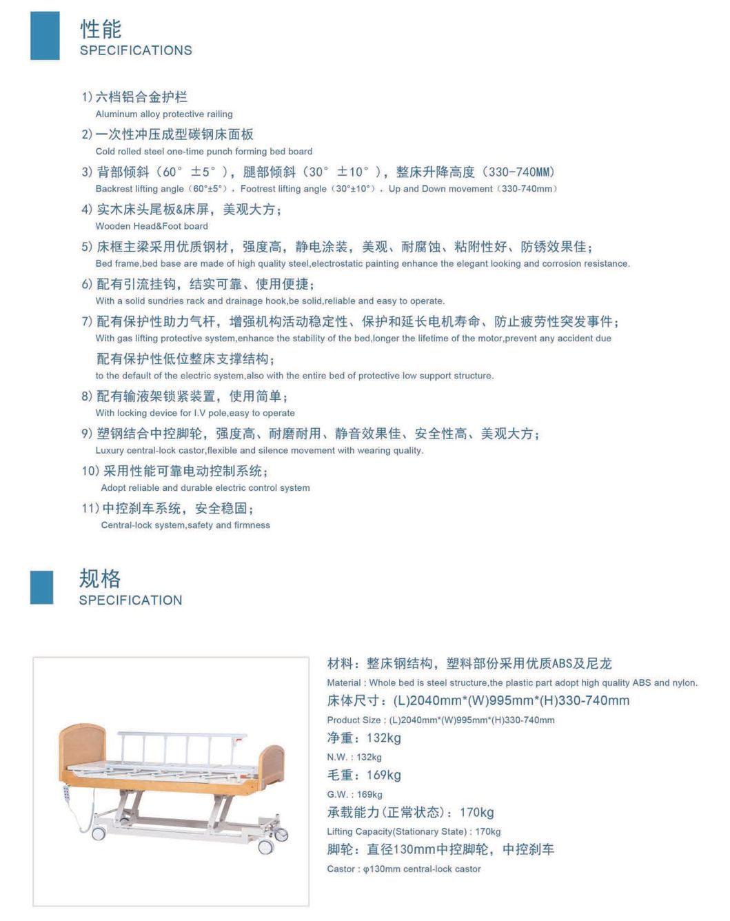 最新病床参数，打造舒适安全的现代医疗环境